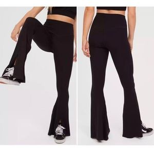 offline by aerie real me xtra high slit flare medium